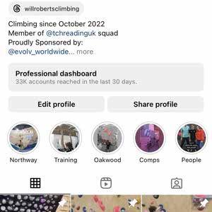 willrobertsclimbing . profile