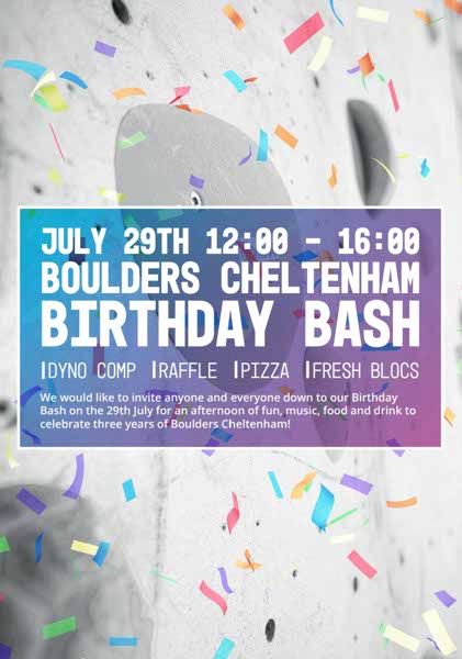 Boulders Birthday Bash