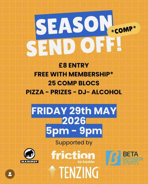 Season Send Off - 29th May 2026