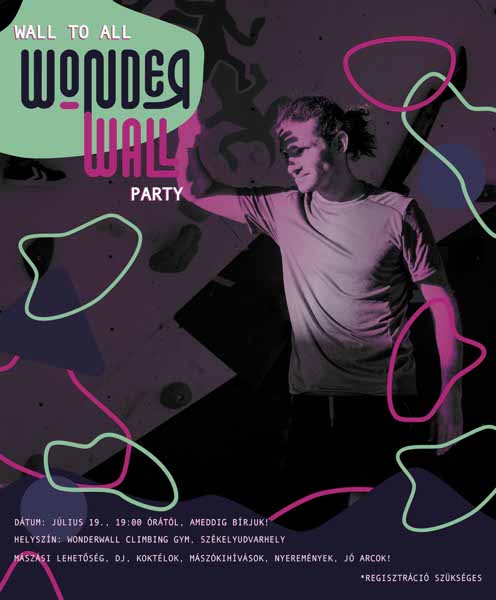 WALL TO ALL – WonderWall PARTY & NYÍLT NAP