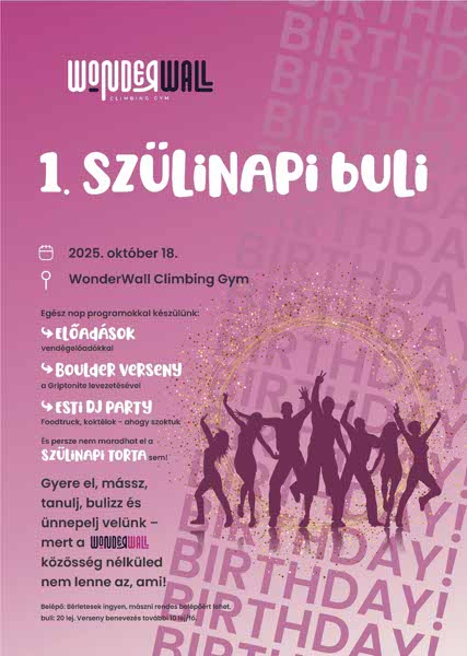 ELSŐ születésnapi verseny