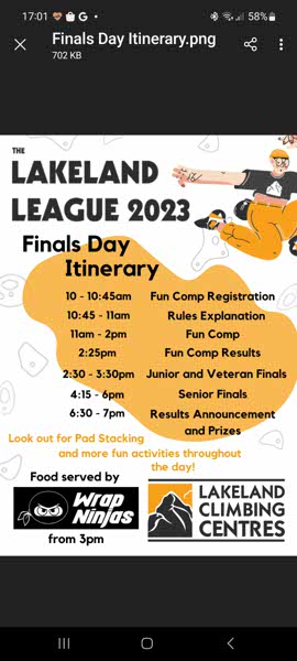 Lakeland League 2023 Fun Comp!