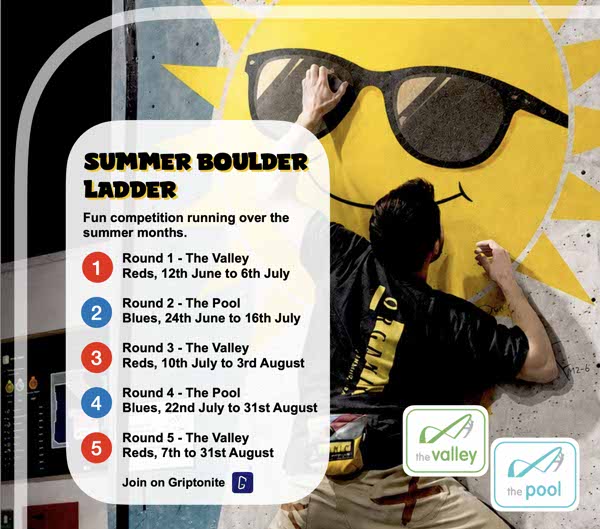 Summer Boulder Ladder 2026