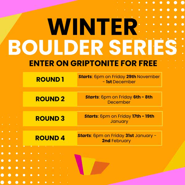 Round 1 Winter Boulder Series