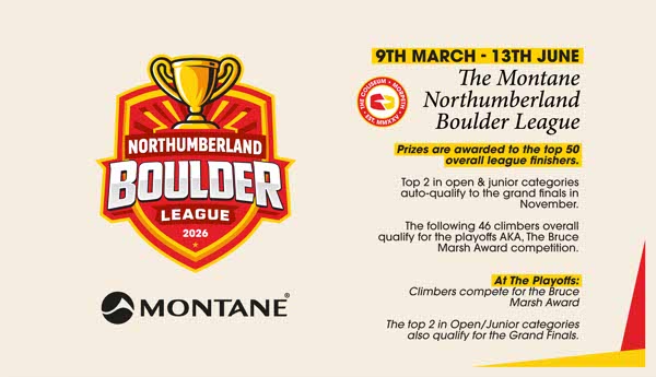 The Montane Northumberland Boulder League