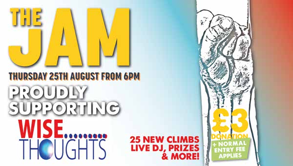 The Jam: August Supporting Wise Thoughts