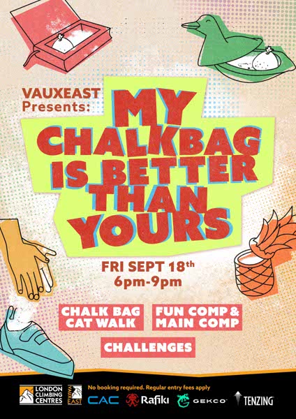 My Chalk Bag Is Better Than Yours - Fun Comp