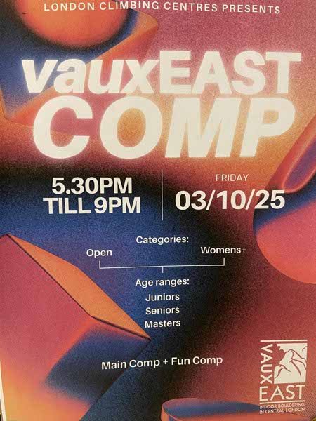 VauxEast October Competition!