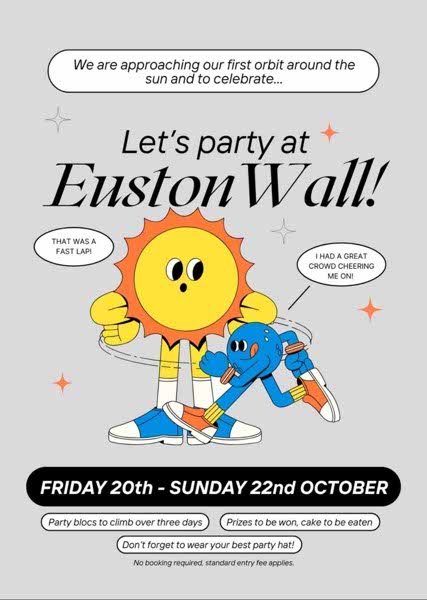 EustonWall Pre-Birthday Event